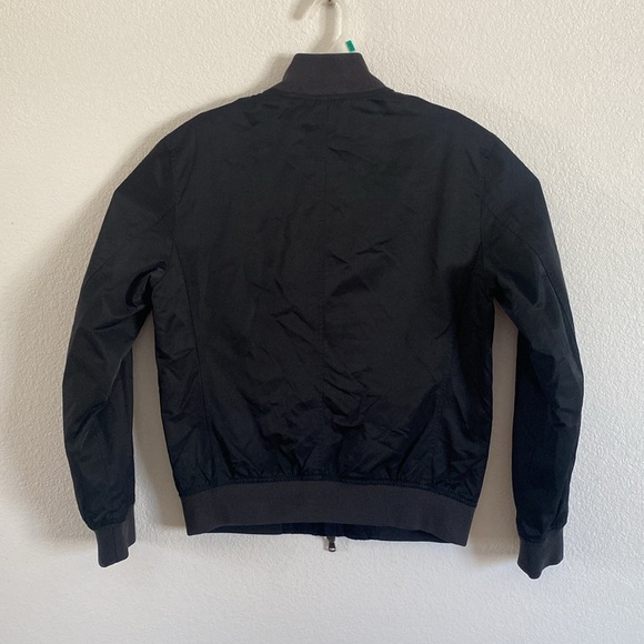 John Varvatos Star USA Men's Full Zip Fully Lined Black Bomber Jacket Size M - Picture 8 of 8